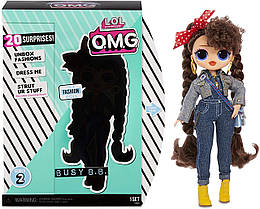 Кукла Лол Бизи БиБи L.O.L. Surprise! O.M.G. Busy B.B. Fashion Doll / Лол Фешн Ляльки 2 хвиля