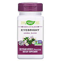 Рослинний комплекс для очей на основі очанки Nature's Way "Eyebright Herbal Blend" 916 мг (100 капсул)