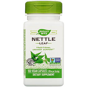 Листя кропиви Nature's Way "Nettle Leaf" 870 мг (100 капсул)