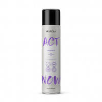 Лак для вoлoc cpeднeй фикcaции Indola Act Now Hair Spray 300 мл