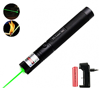 Лазерная указка Laser Pointer JD-303 (TY-Laser/YL-Laser), зеленый лазер, до 10 км