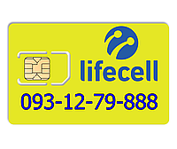 Красивый номер lifecell 093-12-79-888