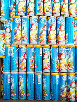 Новорічні хлопавки з конфеті