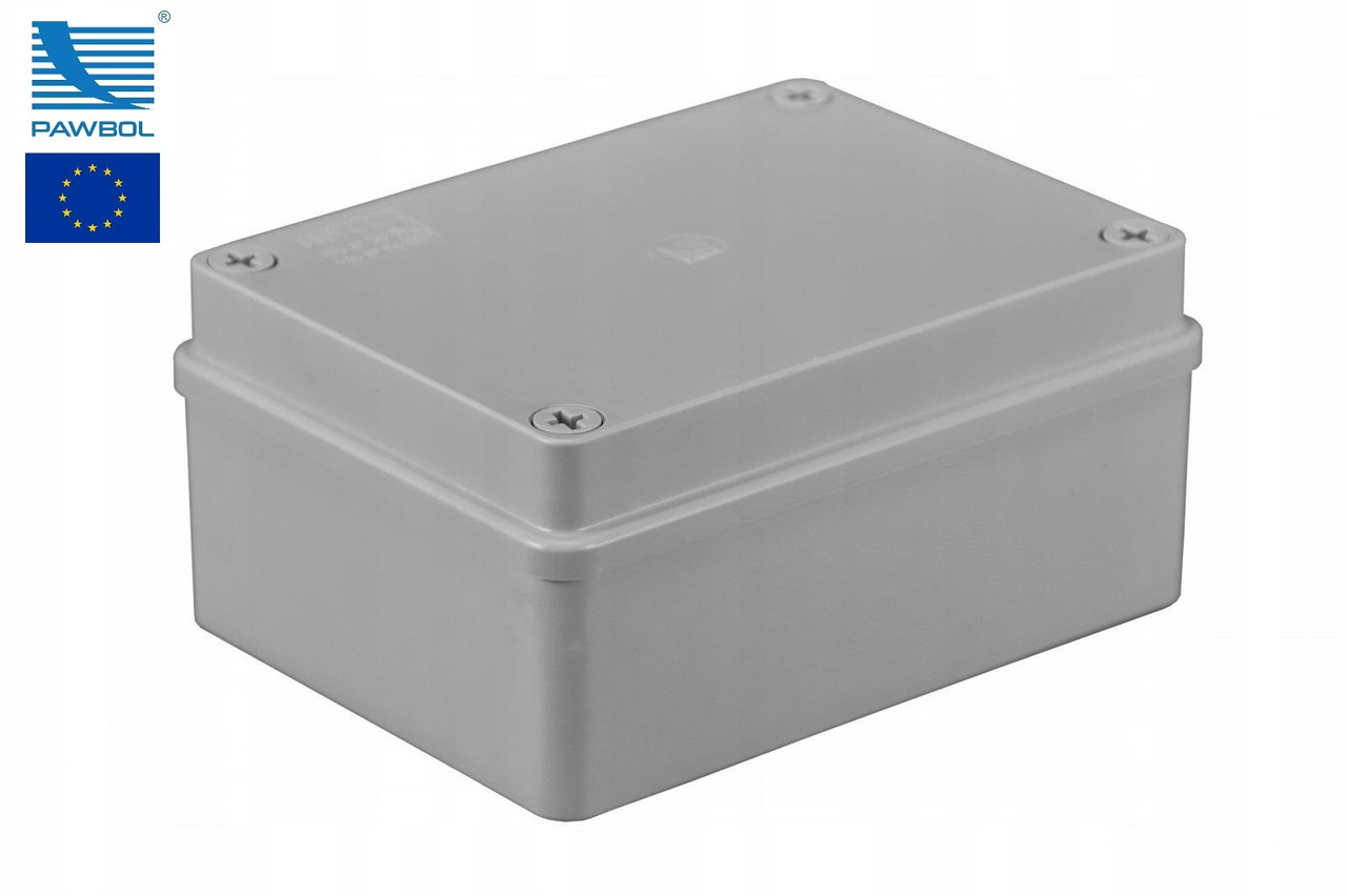 Коробка монтажна IP65 150x110x70 Pawbol S-Box 316 розподільна зовнішня і настінна з гладкими стінками