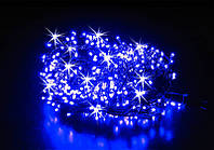 Гирлянда Flash с искрой 100led Blue