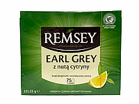 Чай чорний Remsey Earl Grey Lemon 75 пакетиків 5900738009731