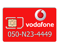Красивый номер Vodafone 050-N23-4449