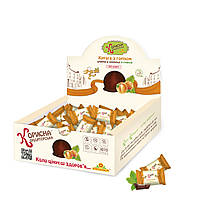 Цукерки шоколадні "Курага з горіхом у шоколаді" зі стевією 750 г STEVIASUN OST-146