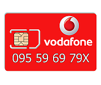 Красивый номер Vodafone 095 59 69 79X