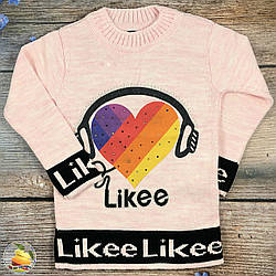 В'язана туніка "Likee" для дівчинки Розмір: 5,7,9 років (21084)