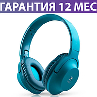 Наушники с микрофоном Vinga HSM060NB синие, проводные, гарнитура для пк/компа/компьютера