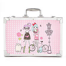 Набір для малювання у валізі Amazecat, модель Pink girl