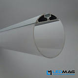 Бічна пластикова заглушка підвісної круглого профілю 60 мм, фото 5