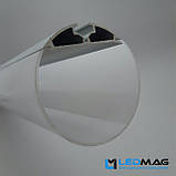 Бічна пластикова заглушка підвісної круглого профілю 60 мм, фото 3