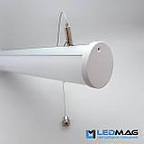 Бічна пластикова заглушка підвісної круглого профілю 60 мм, фото 7