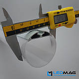 Бічна пластикова заглушка підвісної круглого профілю 60 мм, фото 2