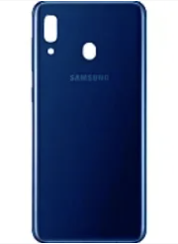 Задня кришка Samsung A202F Galaxy A20e 2019, синя, фото 1