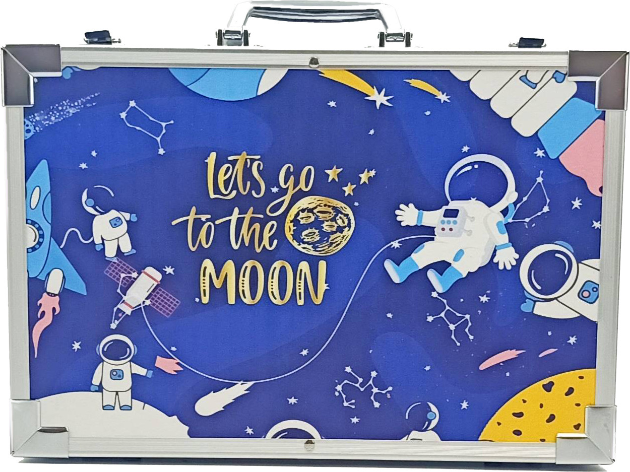 Набір для малювання у валізці Amazecat, модель Travel in space