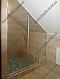 Перегородки скляні душові нестандартних конфігурацій, фото 3