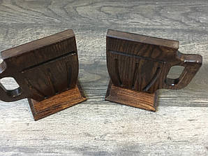 Табличка резерв пивний кухоль Фігурний, дерев'яний