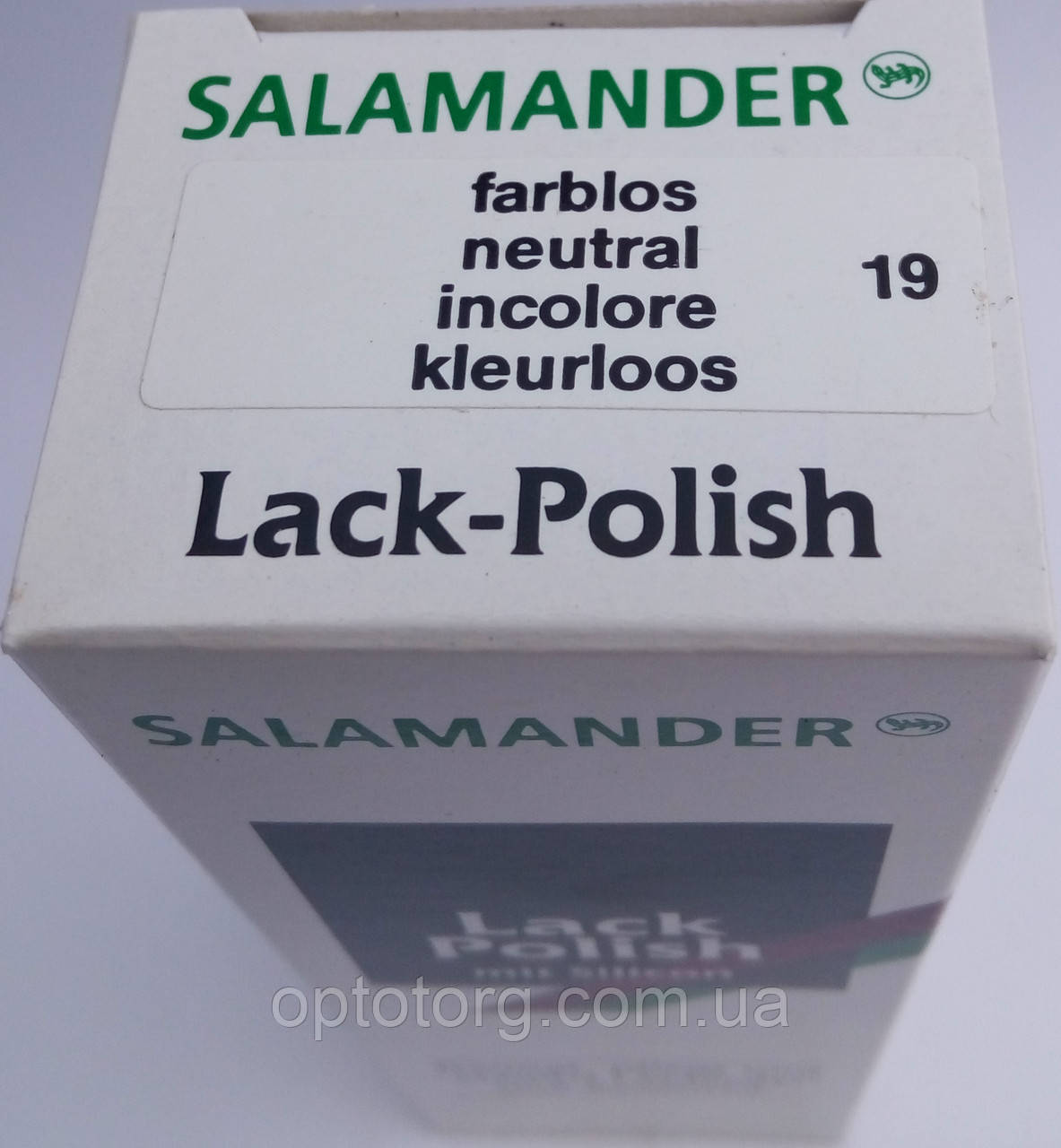Крем для лакової шкіри безбарвний TM "Salamander" 75мл