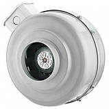 Вентилятор Bahcivan BDTX 150, турбіна, відцентровий, корпус метал, фото 3