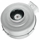 Вентилятор Bahcivan BDTX 150, турбіна, відцентровий, корпус метал, фото 2