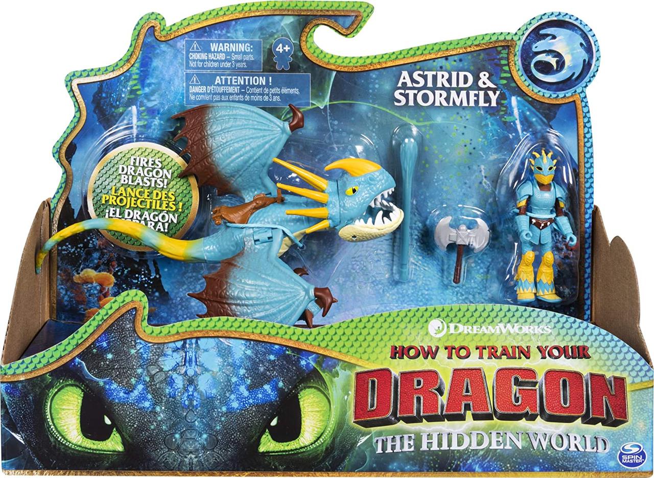 Dragons DreamWorks Астрід і Громгильда (Stormfly and Astrid) з мультфільму " Як приручити дракона Spin Master