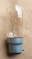 Лампа розжарювання Ц 220-230-25-1 B22d/25х26