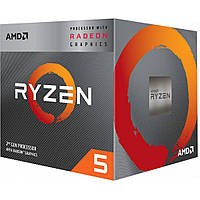 Процесор AM4 AMD Ryzen 5 3400G Box (YD3400C5FHBOX)