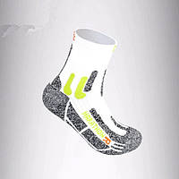 Носки спортивные для бега Caxa Marathon 40-44 CX16303 белый с разноцветным