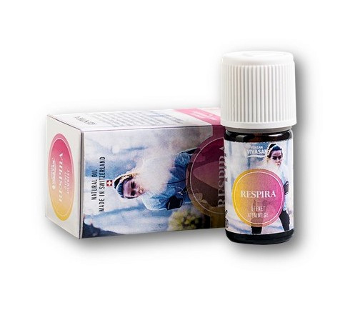 Суміш ефірних олій Респира Дихання Вівасан 5 мл Швейцарія, фото 1