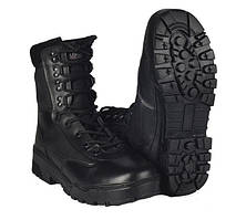 Берці тактичні Mil-Tec Leather Cordura Tactical Black 12821000