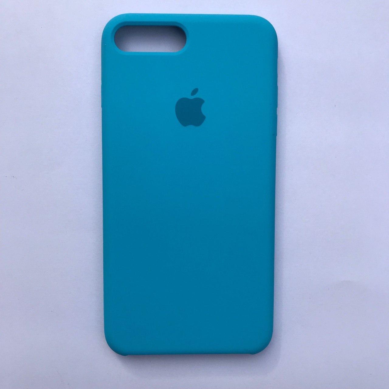 Чехол-накладка Silicone Case для Apple iPhone 7 Plus iPhone 8 Plus Sky blue