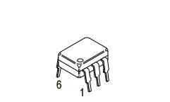 Оптопара оптрон MOC3021 DIP6