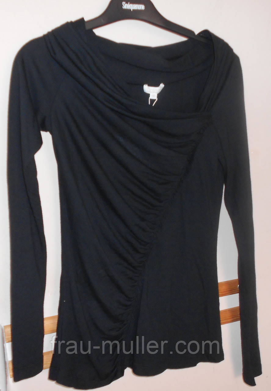 Чорна кофточка жіноча ділова віскоза Solar, фото 1