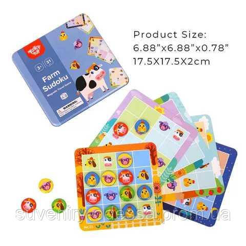 Настільна гра головоломка "судоку", фото 1
