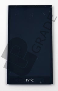 Дисплей HTC 601 Desire/601 Desire Dual Sim/315n з тачскріном модуль сенсор, чорний, в рамці