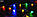 Новорічна гірлянда 10 метрів кульки 18мм багатобарвна ECOLEND, фото 3