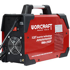 Зварювальний апарат Worcraft MMA-250DP, інвертор, фото 3