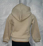 Тепла кофта худі на байці для хлопчика зріст 104 Blueland Туреччина, фото 2