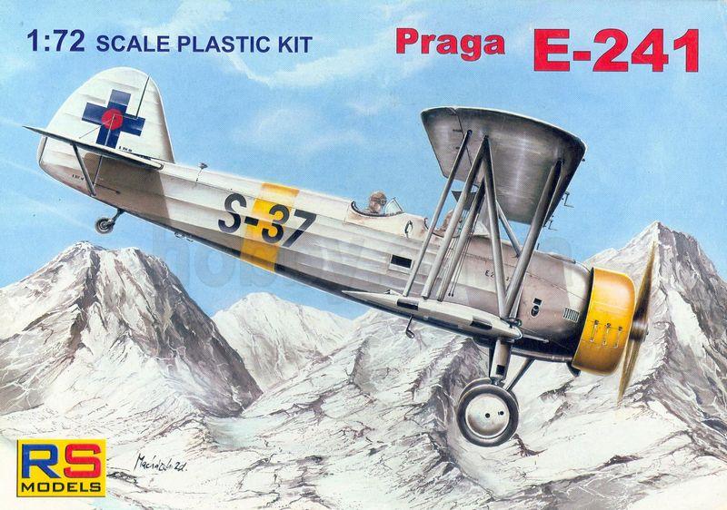 Пластикова модель 1/72 RS models 92045 Чехословацький літак Praga E-241