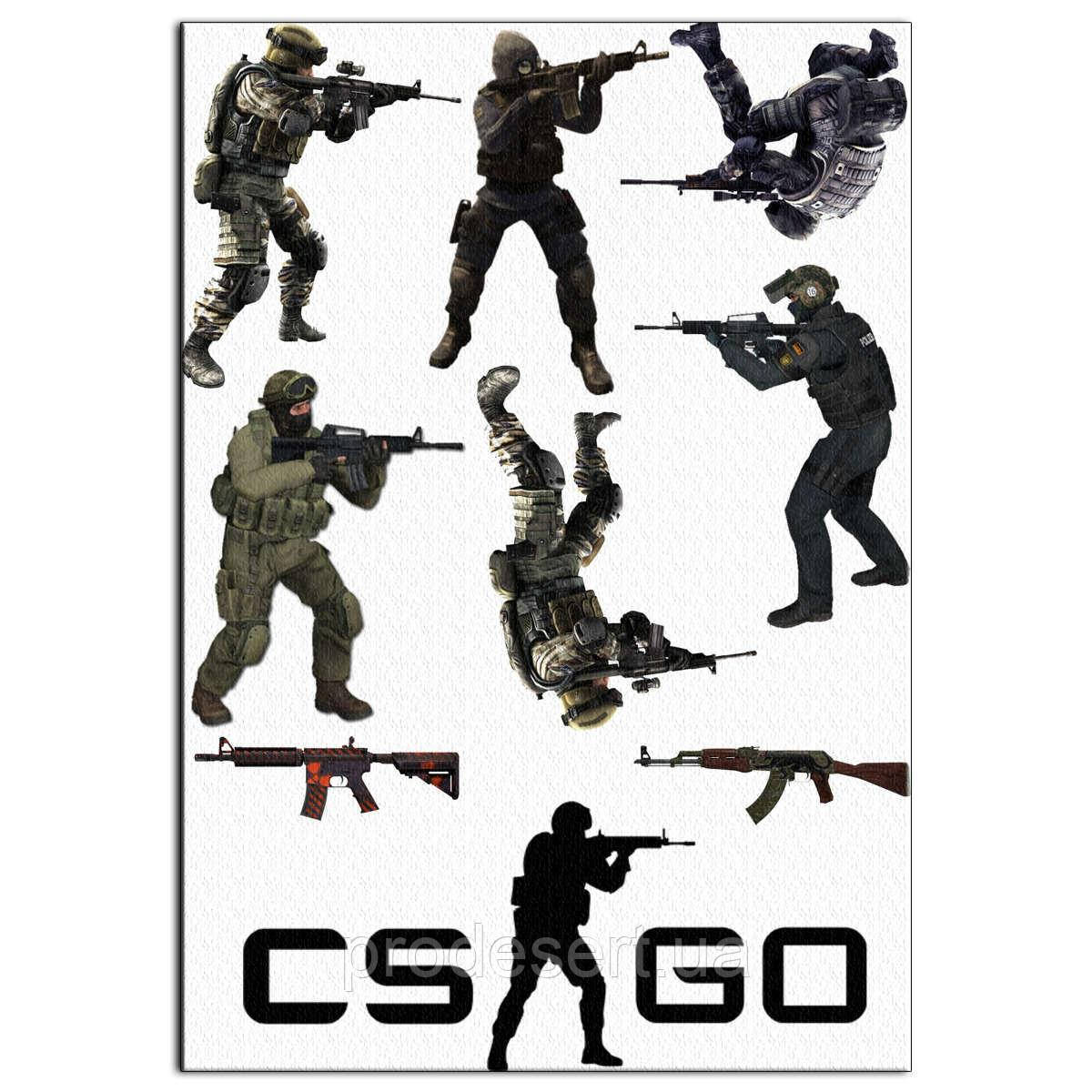 Counter Strike вафельная картинка