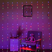 Внутрішня світлодіодна Гірлянда Водоспад 240LED 2 х 2 м Мульти пр/пр