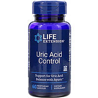 Экстракт бибхитаки для контроля мочевой кислоты Life Extension "Uric Acid Control" 500 мг (60 капсул)