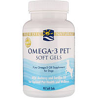 Рыбий жир для собак Nordic Naturals "Omega-3 Pet" 315 мг (90 гелевых капсул)