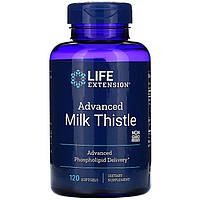 Расторопша (молочный чертополох) Life Extension "Advanced Milk Thistle" 920 мг (120 гелевых капсул)