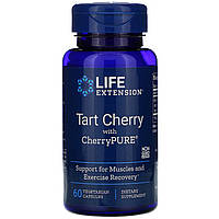 Экстракт дикой вишни Life Extension "Tart Cherry with CherryPURE" 480 мг (60 капсул)