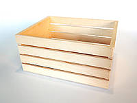 Ящик деревянный некрашеный, 40х30х20 см