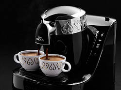 Кавомашина для кави за турецькими Arzum OKKA чорний хром